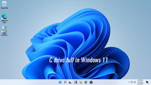 C drive full Win11