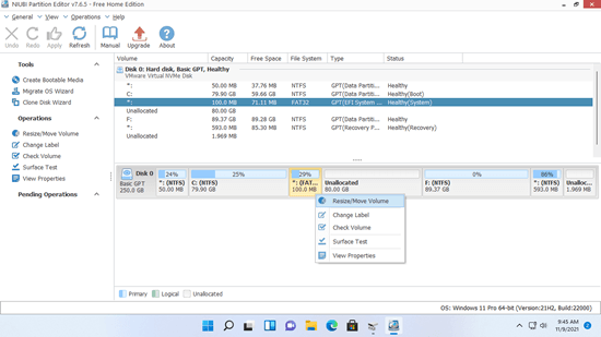 NIUBI Partition Editor
