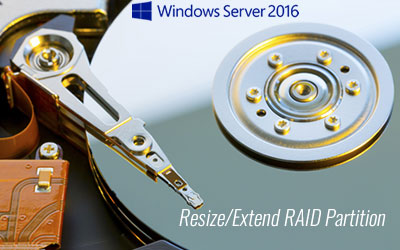 Extend raid partition