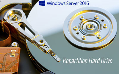 Repartition hard drive